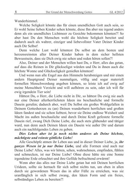 GL 4/2012 - der Lorber-Gesellschaft eV