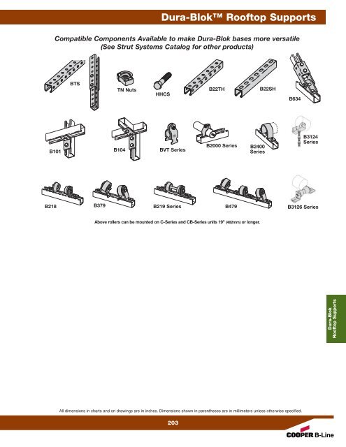 Cooper B-Line Pipe Hangers & Supports - Dixie Construction Products