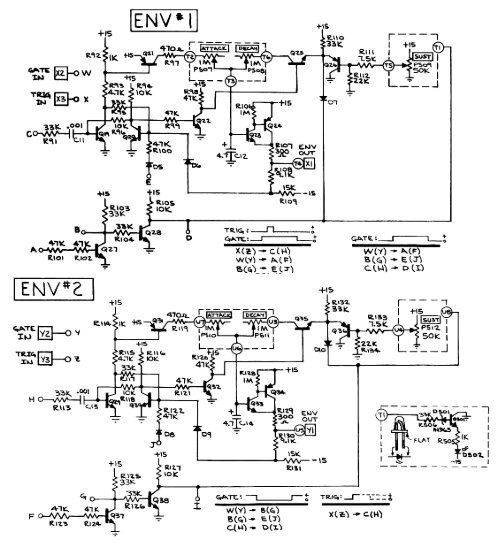 Oberheim SEM-1A Schematics - Synthfool