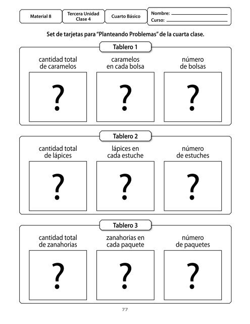 Estudiando problemas multiplicativos y tÃ©cnicas para dividir