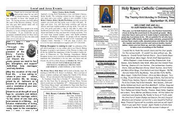 Holy Rosary Catholic Community