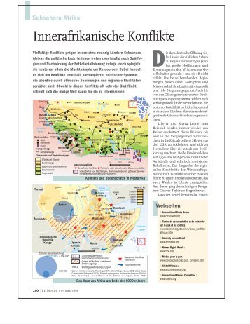 Innerafrikanische Konflikte