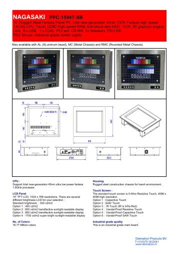 NAGASAKI PPC-1594T-SB - Delmation