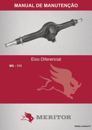 MANUAL DE MANUTENÃÃO - Meritor