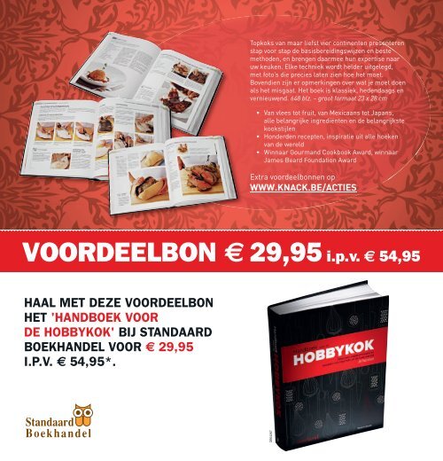 KNACK WEEKEND HANDBOEK VOOR DE HOBBYKOK