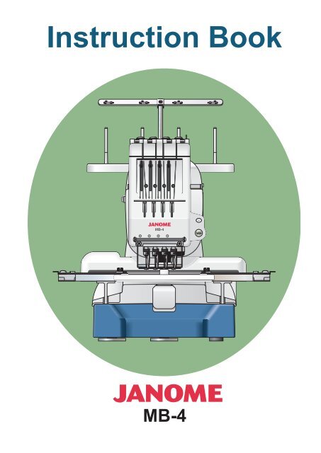 Inst book MB-4(En).pdf - Janome