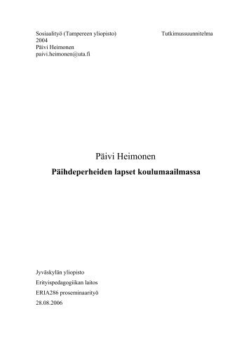 Päivi Heimonen(2006) - Sininauhaliitto