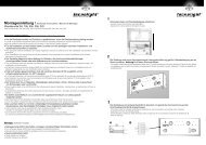 Montageanleitung (*.pdf) - tecnolight Leuchten GmbH