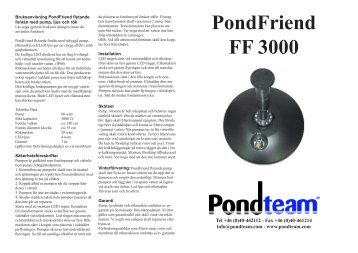 PondFriend FF 3000