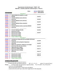 USP RAD1507 â EstatÃ­stica Aplicada Ã  ... - fea-RP - USP