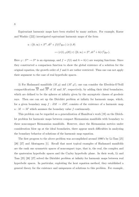 Constructions of harmonic maps between Hadamard manifolds