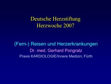 Reisen und Herzerkrankungen - pongratz-kardiologie.de