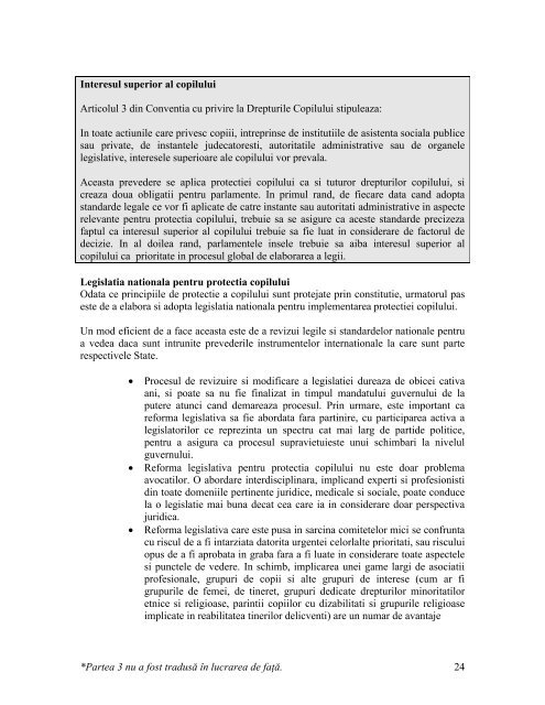 Un manual pentru parlamentari - Directia Protectia Copilului