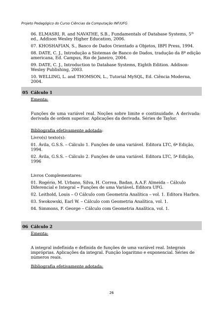 Versão 2008 (.pdf) - Instituto de Informática - UFG