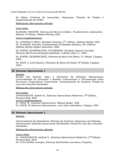 Versão 2008 (.pdf) - Instituto de Informática - UFG