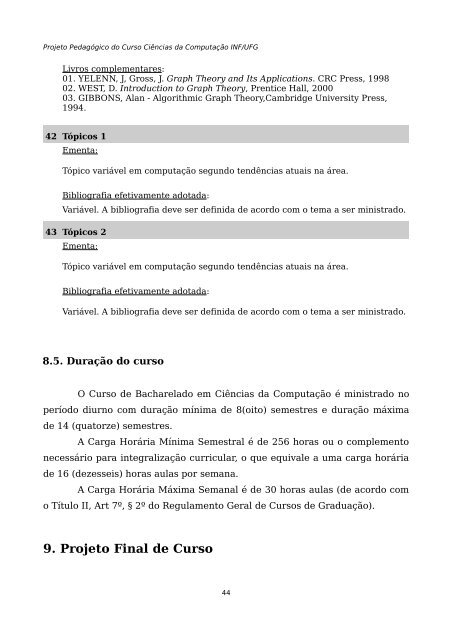Versão 2008 (.pdf) - Instituto de Informática - UFG