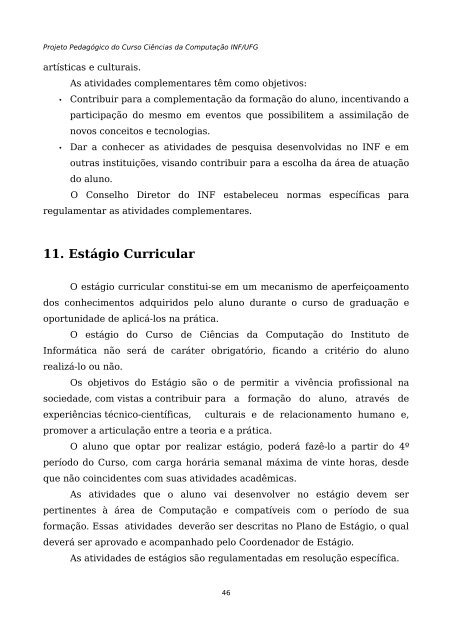 Versão 2008 (.pdf) - Instituto de Informática - UFG