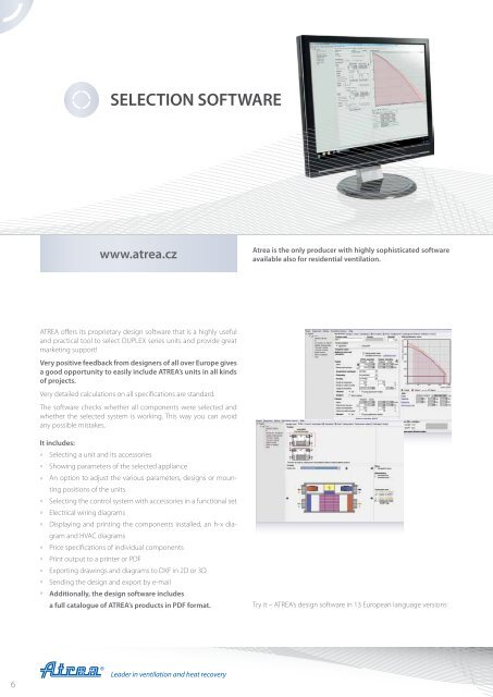 DUPLEX EC4, ECV4 Marketing catalogue - ATREA sro