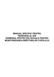 Manual Specific pentru Personalul din Domeniul Protectiei Sociale ...