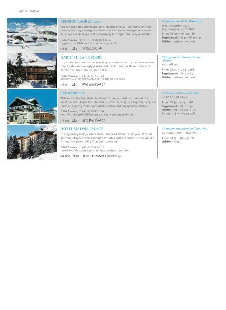 Hotel & Offers Engadin St. Moritz - Pontresina