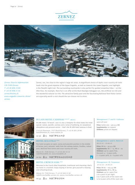 Hotel & Offers Engadin St. Moritz - Pontresina