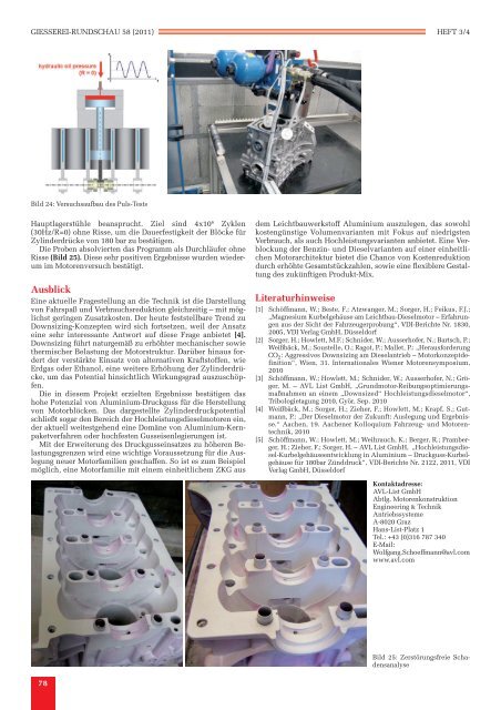 Hochleistungsdiesel-KurbelgehÃ¤useentwicklung in Aluminium*)