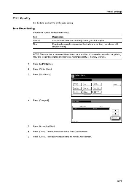 INSTRUCTION HANDBOOK - Utax