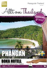 Reseguide Thailand - Gratis Guider