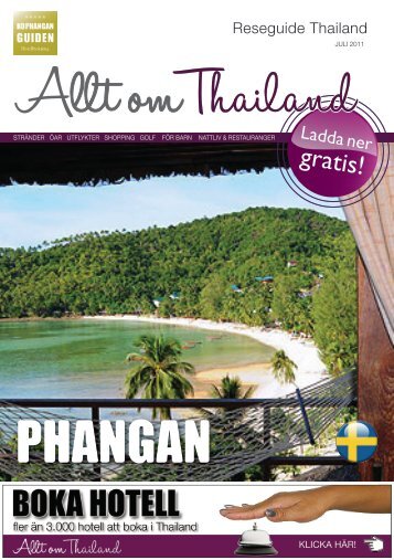 Reseguide Thailand - Gratis Guider