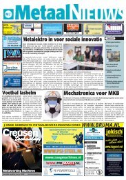 Mechatronica voor MKB - MetaalNieuws