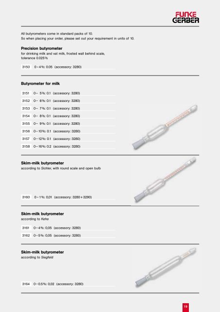 Laboratory catalogue