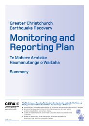 June 2013 - Canterbury Earthquake Recovery Authority