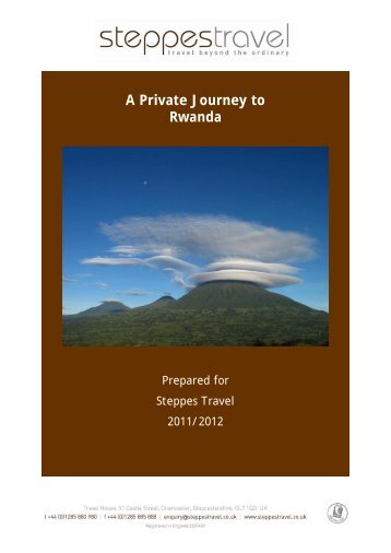 detailed itinerary - Steppes Travel