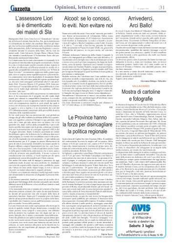 12 gazzetta blocco 31-40.pdf - La Gazzetta del Medio Campidano