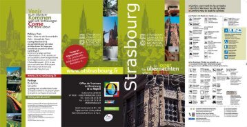 Télécharger la brochure - Strasbourg