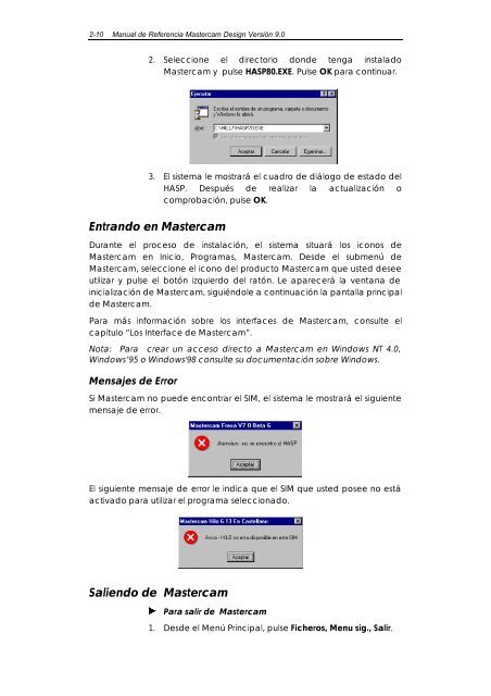 Descargar MasterCam 9 1 - Mundo Manuales