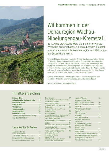 Wachau-Nibelungengau-Kremstal