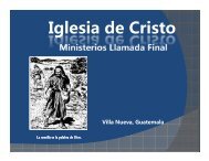 Las Edades.pdf - IGLESIA DE CRISTO - Ministerios Llamada Final