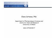 Elena Cattaneo, PhD - CusMiBio