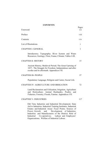 CONTENTS Foreword Preface Contents List of Illustrations Pages i ...