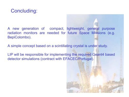 Simulation of Radiation Monitors for Future Space Missions - SPENVIS