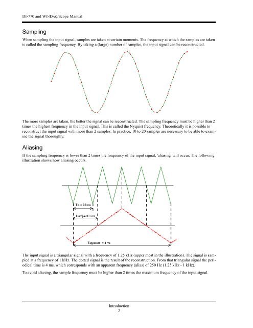 DI-770 Oscilloscope provides five virtual instruments in one