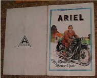 1927 brochure - Ariel Motorcycle Club of North America