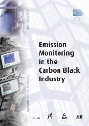 Carbon Black Emission Monitoring - Apex Instruments, Inc.