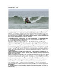 Surfing, tips & tricks, by Mark Sundin - Expedition Kayaks