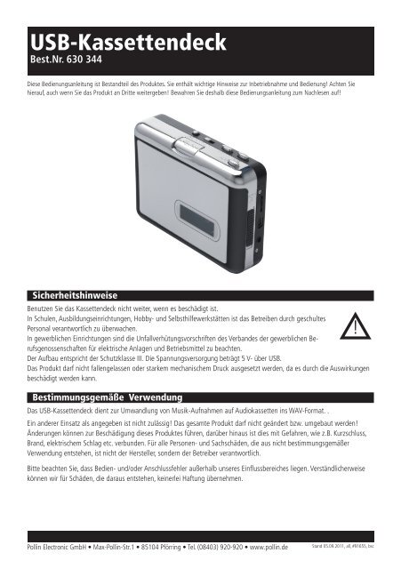 Download - Pollin Electronic GmbH