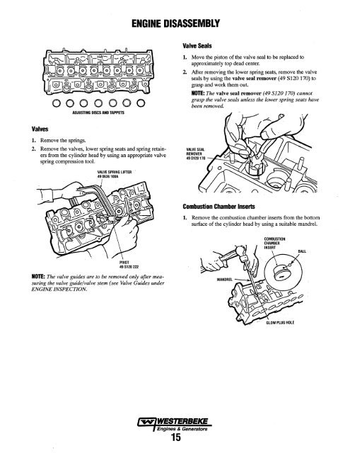 service manual 55a four marine diesel engine - Westerbeke