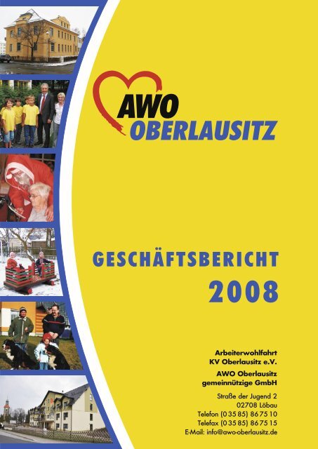 Geschäftsbericht 2008 - Arbeiterwohlfahrt - Kreisverband ...