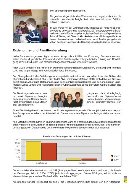 Geschäftsbericht 2008 - Arbeiterwohlfahrt - Kreisverband ...