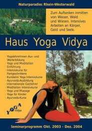 Haus Yoga Vidya